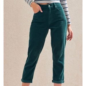 turquoise pacsun corduroy pants